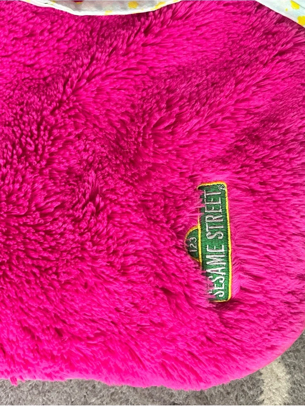 Sesame Street Abby Cadabby Pink Plush Kids Sleeping Bag from Land of Nod HTF